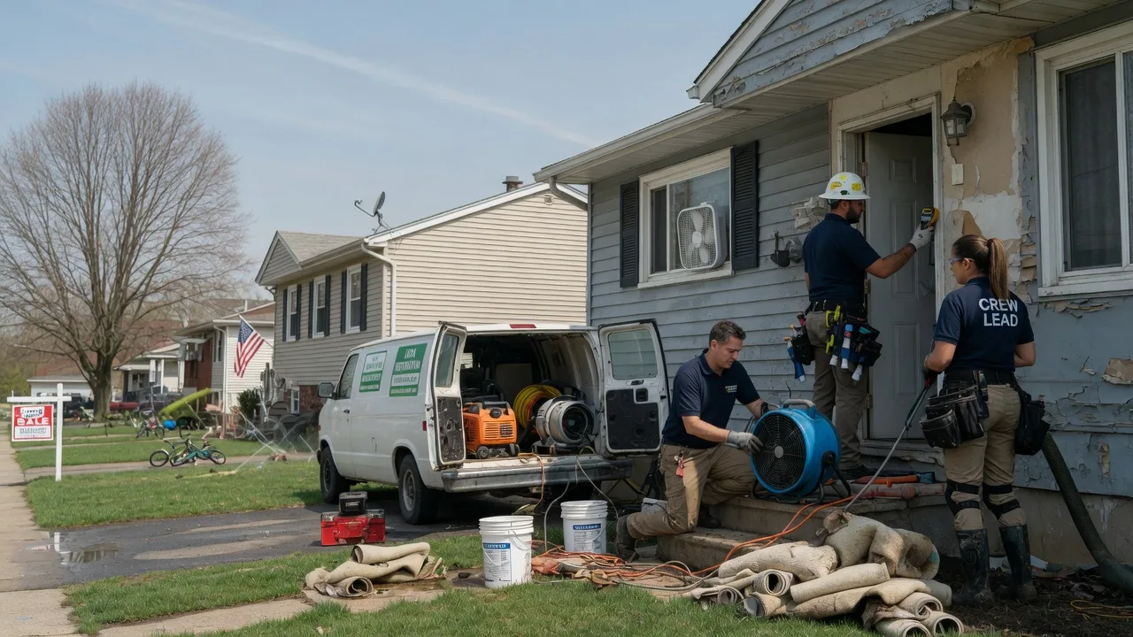Flood Cleanup in Cross Lanes, WV near me
