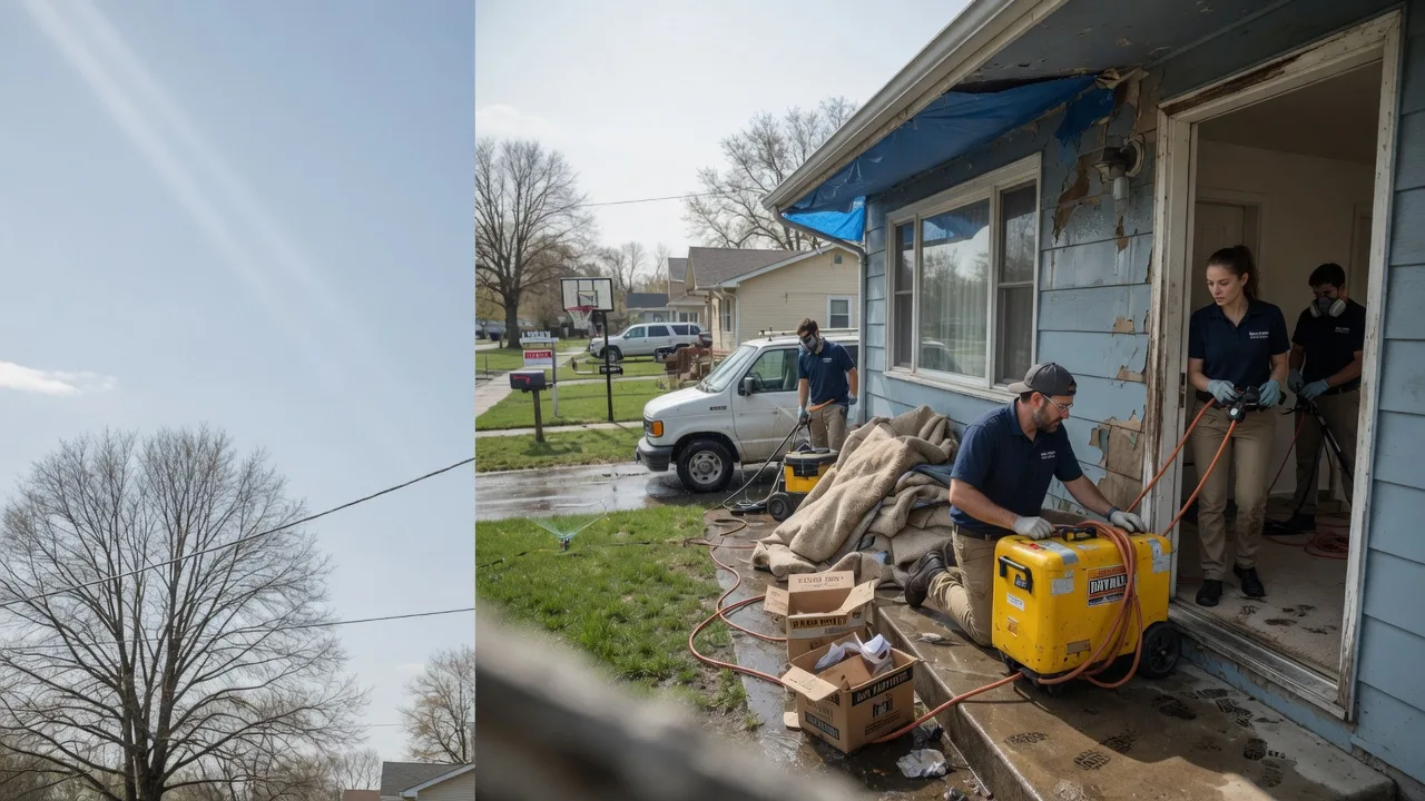 Basement Flood Cleanup in Cross Lanes, WV near me